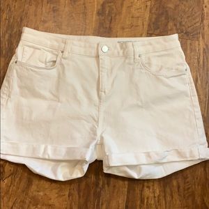 White Label Cuffed Jean Shorts